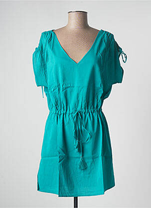 Robe de plage coupe cintrée bleu SIMONE PERELE femme