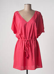 Robe de plage coupe cintrée rose SIMONE PERELE femme