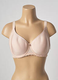 Soutien-gorge effet matière satinée haut soutien-gorge moulé rose AUBADE femme