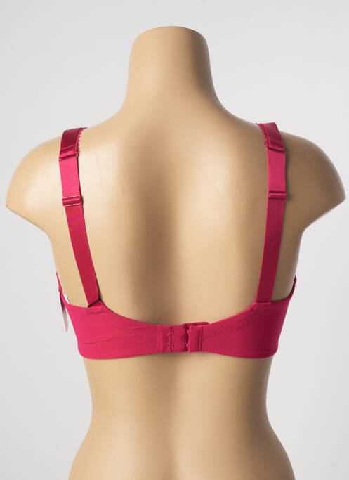 Soutien-gorge effet matière satinée haut soutien-gorge emboitant rose AUBADE femme