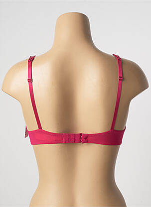 Soutien-gorge effet matière satinée haut soutien-gorge emboitant rose AUBADE femme
