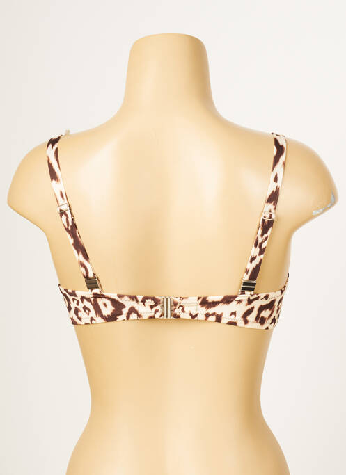 Haut de maillot de bain beige ANTIGEL pour femme