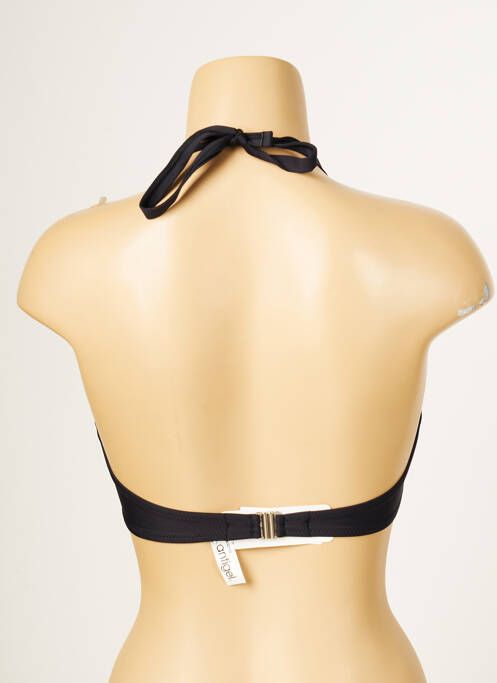 Haut de maillot de bain noir ANTIGEL pour femme