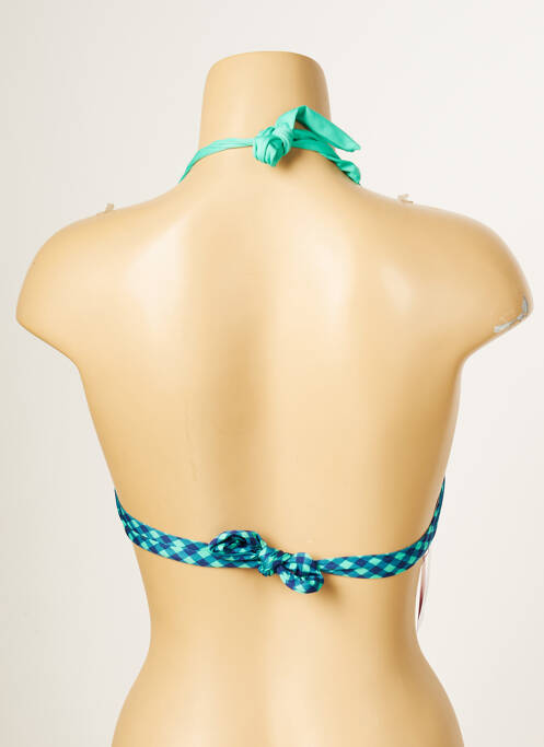 Haut de maillot de bain vert ANTIGEL femme