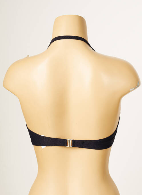 Haut de maillot de bain noir ANTIGEL pour femme