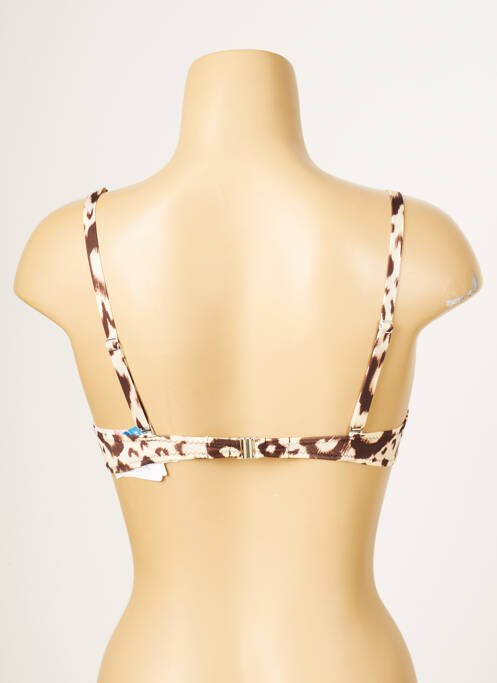 Haut de maillot de bain beige ANTIGEL pour femme