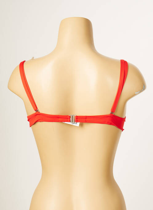 Haut de maillot de bain rouge ANTIGEL pour femme