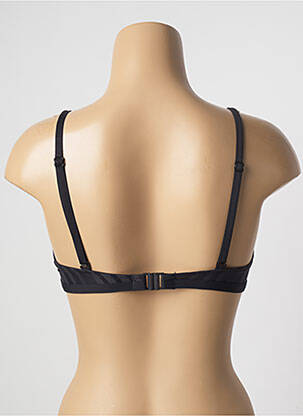 Haut de maillot de bain stretch haut soutien-gorge emboitant noir CHERRY BEACH femme