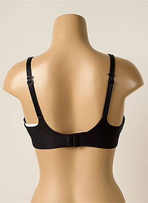 Soutien-gorge effet matière satinée haut soutien-gorge moulé noir CHANTELLE femme