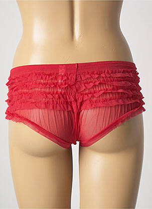 Shorty broderie ruban rouge PASSIONATA femme