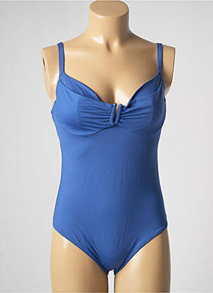 Maillot de bain 1 pièce haut soutien-gorge emboitant haut soutien-gorge emboitant bleu SIMONE PERELE femme