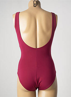 Maillot de bain 1 pièce stretch rouge SIMONE PERELE femme