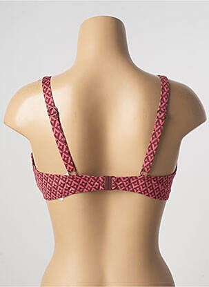 Haut de maillot de bain stretch haut soutien-gorge emboitant rose SIMONE PERELE femme