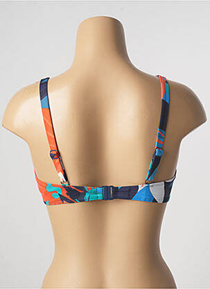 Haut de maillot de bain stretch haut soutien-gorge emboitant orange SIMONE PERELE femme
