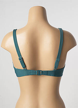 Haut de maillot de bain stretch haut soutien-gorge emboitant vert SIMONE PERELE femme