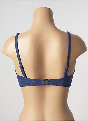 Haut de maillot de bain stretch haut soutien-gorge push-up bleu SIMONE PERELE femme