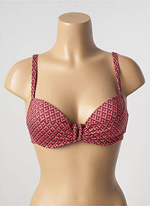 Haut de maillot de bain stretch haut soutien-gorge moulé rose SIMONE PERELE femme
