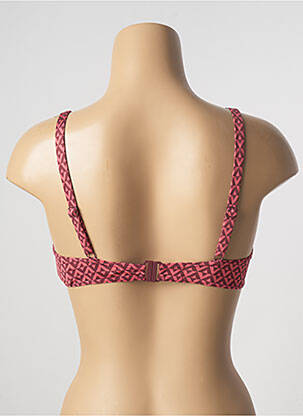 Haut de maillot de bain stretch haut soutien-gorge moulé rose SIMONE PERELE femme