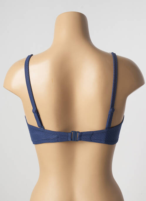 Haut de maillot de bain stretch haut soutien-gorge push-up bleu SIMONE PERELE femme