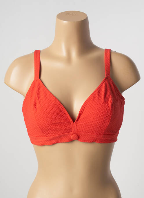 Haut de maillot de bain orange SIMONE PERELE pour femme