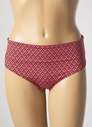 Bas de maillot de bain imprimé fantaisie culotte rose SIMONE PERELE femme