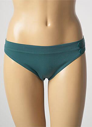 Bas de maillot de bain stretch culotte vert SIMONE PERELE femme