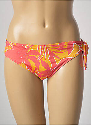Bas de maillot de bain imprimé tie and dye bikini orange SIMONE PERELE femme