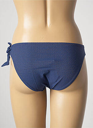 Bas de maillot de bain micro fibres bikini bleu SIMONE PERELE femme