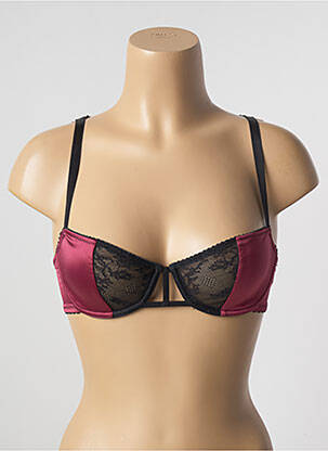 Soutien-gorge effet matière satinée rouge PASSIONATA femme
