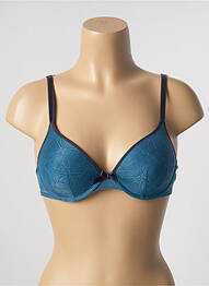 Soutien-gorge effet matière satinée haut soutien-gorge moulé vert PASSIONATA femme