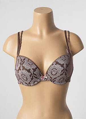 Soutien-gorge haut soutien-gorge moulé haut soutien-gorge moulé marron PASSIONATA femme