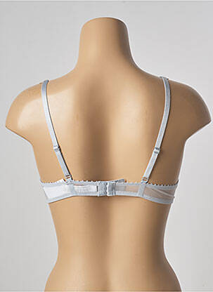 Soutien-gorge effet matière satinée haut soutien-gorge push-up bleu PASSIONATA femme
