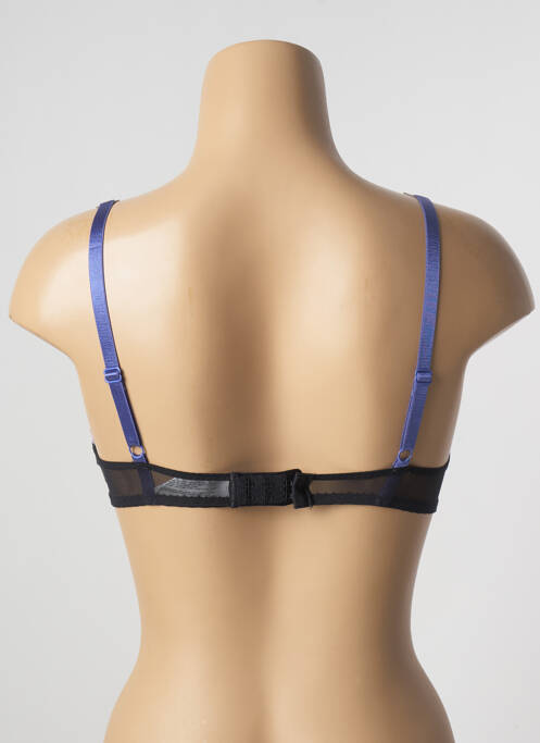 Soutien-gorge effet matière satinée haut soutien-gorge moulé noir PASSIONATA femme