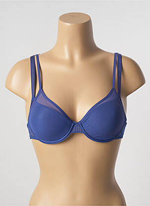 Soutien-gorge bretelle multi position haut soutien-gorge moulé bleu PASSIONATA femme