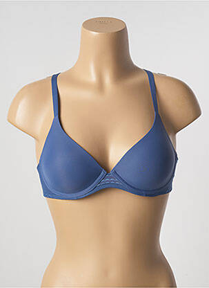 Soutien-gorge bretelle multi position haut soutien-gorge moulé bleu PASSIONATA femme