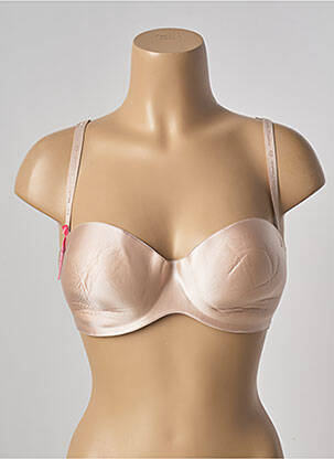 Soutien-gorge effet matière satinée haut soutien-gorge moulé rose PASSIONATA femme