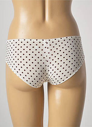 Shorty effet matière satinée beige ALLUMETTE femme