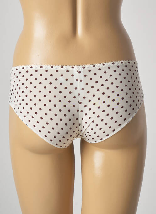Shorty effet matière satinée beige ALLUMETTE femme