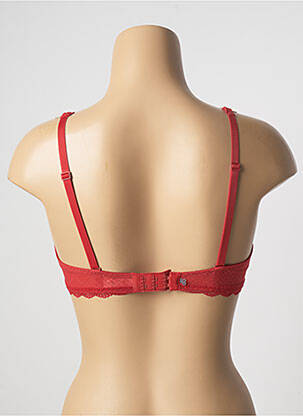 Soutien-gorge broderie haut soutien-gorge emboitant orange SIMONE PERELE femme