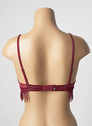 Soutien-gorge broderie haut soutien-gorge emboitant rouge SIMONE PERELE femme