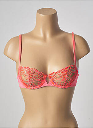 Soutien-gorge bretelle multi position haut soutien-gorge balconnet rose SIMONE PERELE femme