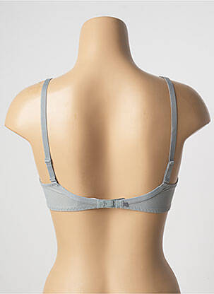 Soutien-gorge effet matière satinée haut soutien-gorge emboitant gris SIMONE PERELE femme