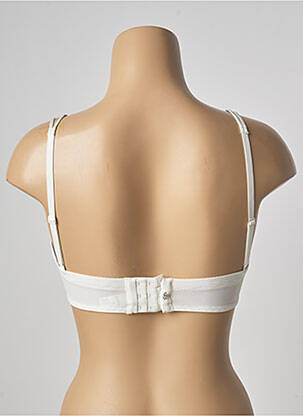 Soutien-gorge effet matière satinée haut soutien-gorge moulé beige SIMONE PERELE femme
