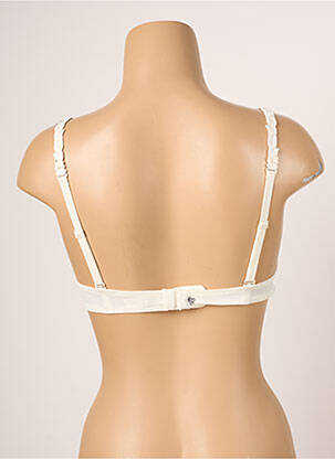 Soutien-gorge effet matière satinée haut soutien-gorge moulé beige SIMONE PERELE femme