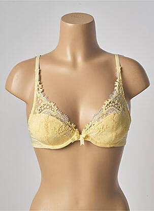 Soutien-gorge haut soutien-gorge push-up haut soutien-gorge push-up jaune SIMONE PERELE femme
