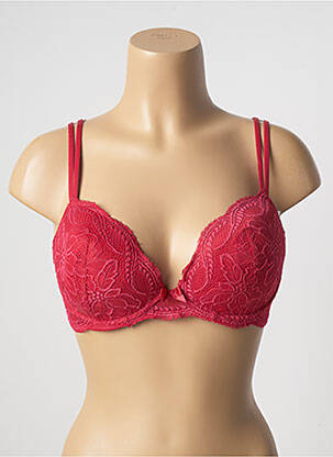 Soutien-gorge broderie bralettes rouge SIMONE PERELE femme