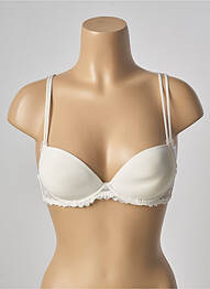 Soutien-gorge légère et transparente haut soutien-gorge avec mousse de rembourrage amovible beige SIMONE PERELE femme