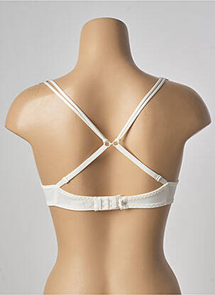 Soutien-gorge légère et transparente haut soutien-gorge avec mousse de rembourrage amovible beige SIMONE PERELE femme