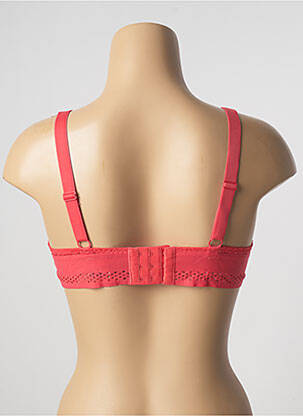 Soutien-gorge broderie haut soutien-gorge emboitant rouge IMPLICITE femme