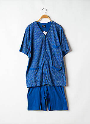 Pyjashort bleu SOY pour homme
